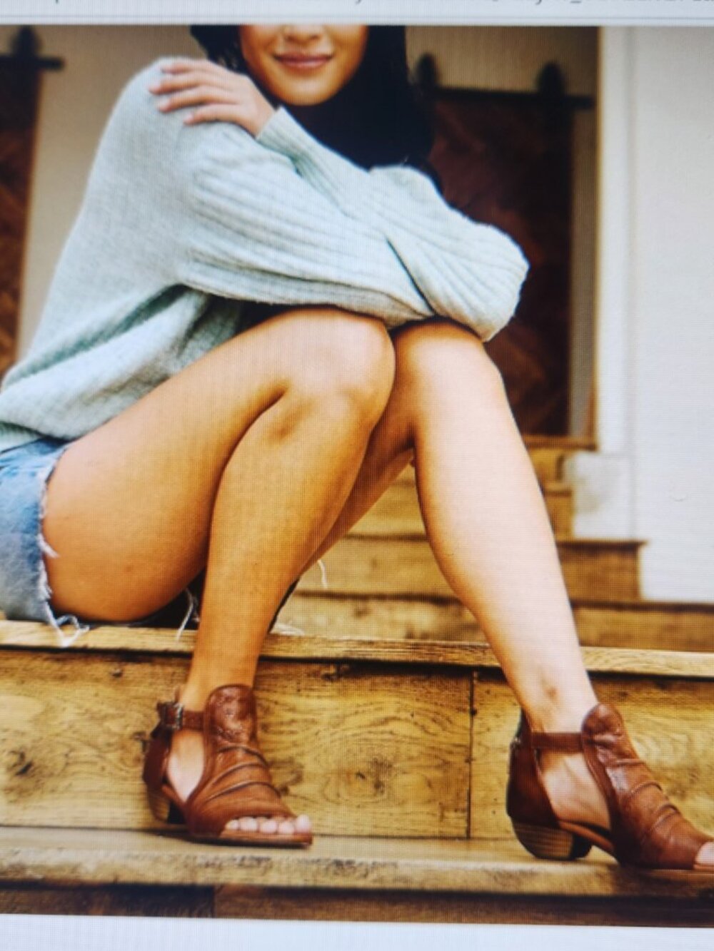 Miz Mooz Corra Leather Wide Width Heeled Sandals Size 9.5 Wide. NIB.